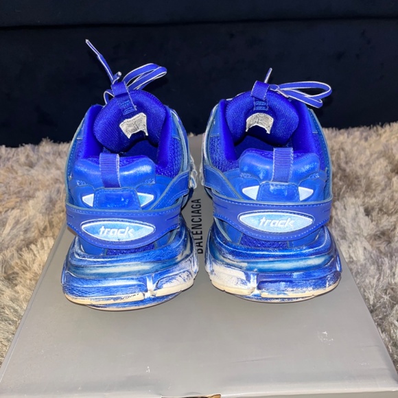 Authentic Balenciaga distressed Men track sneakers main image 5